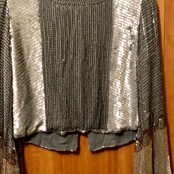 Hand made sequined jacket - Picture 8 of 11